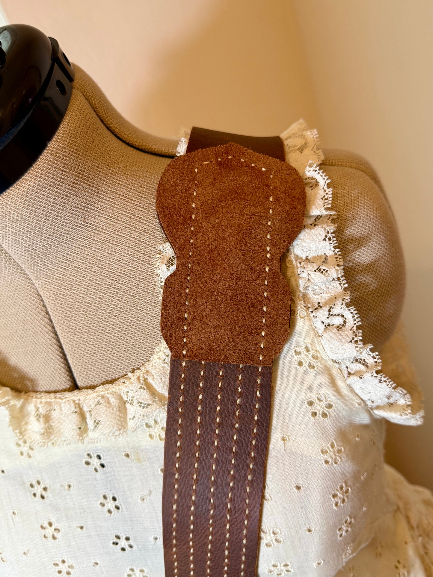 Handmade Leather Banjo Bag