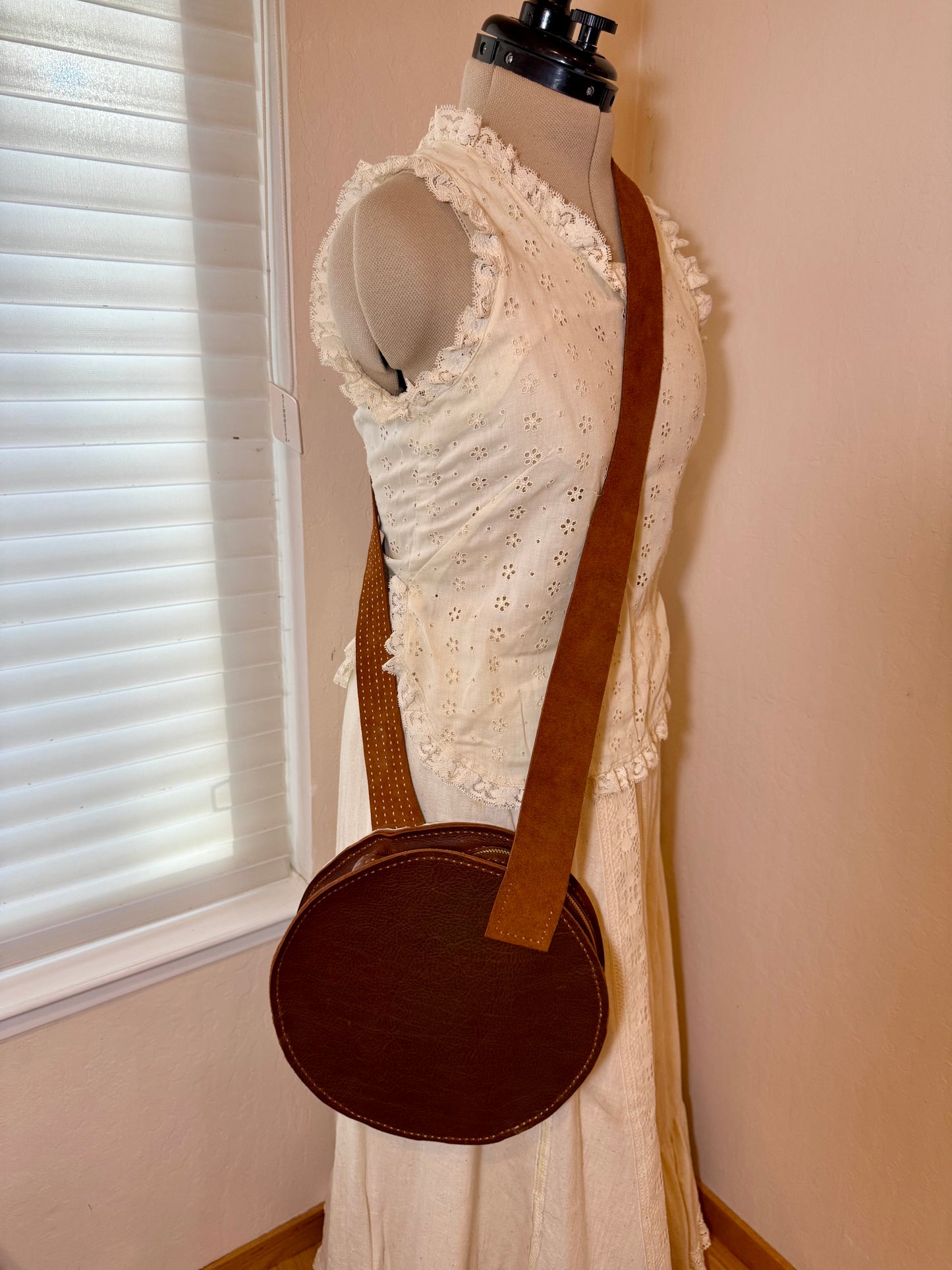 Handmade Leather Banjo Bag