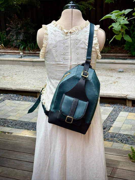 Handcrafted Leather Crossbody Bag