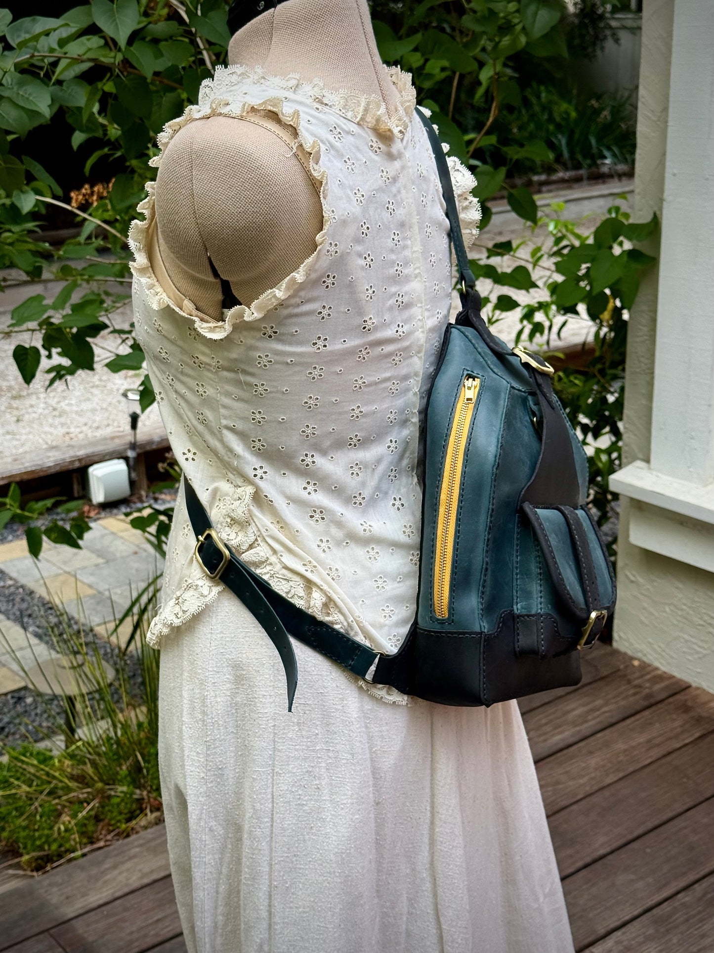 Handcrafted Leather Crossbody Bag
